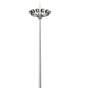 18m to 30m High Mast Floodlight LED Stadium Lighting Poles for Football Fields