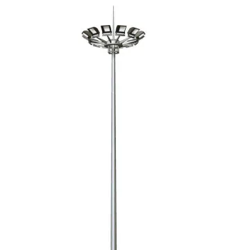 18m to 30m High Mast Floodlight LED Stadium Lighting Poles for Football Fields