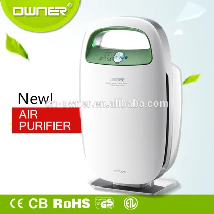 Big room air purifier for removal of formaldehyde