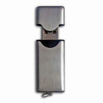 Promotional USB Flash Drive, Supports Microsoft's Windows 2000, XP, Vista and Apple's Mac 9.x