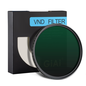 GiAi ND2-400 67mm 77mm Variable ND Filter for Camera