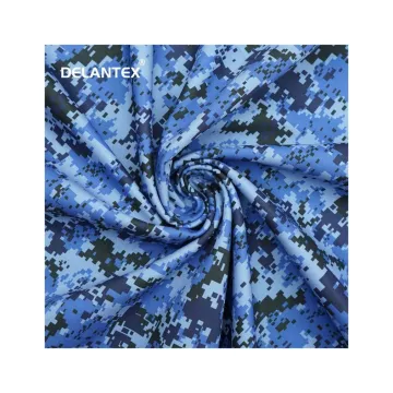 Delantex 3-Layer TPU Bonded Polyester Camouflage Fabric: Waterproof, Breathable, and Ideal for Outdoor Clothing