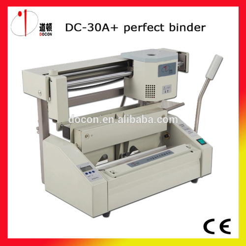 DC-30A+ manual desktop glue binder