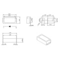 LED de 880 nm - LED SMD de 3014 0,3W