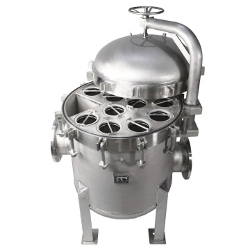 BSP Flange Stainless Steel and Nylon Filter Bag Housing