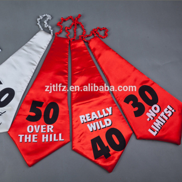 2016 Hot sale colorful big funny party tie adult hen party silk tie Carnival necktie