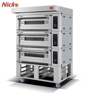 3 Deck 6 Tray Commercial Gas Oven Bread Oven