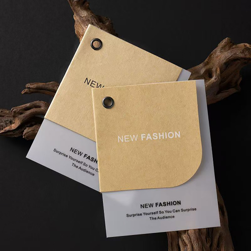 Customized clothing label hangtag