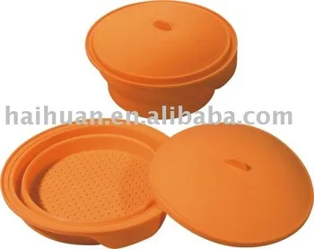 silicon folding bowl