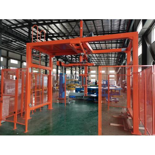 Pallet shrink film wrapping machine