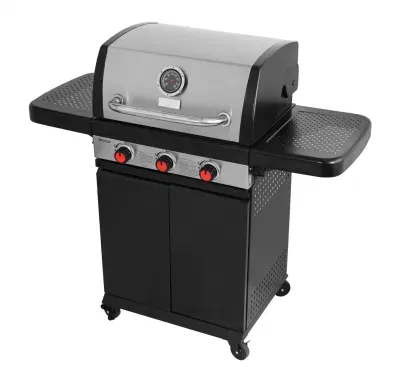 Wholesale Good Quality Paint 3 Burner Gas BBQ Grill