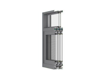 100 Non Thermal Break Sliding Aluminum Window
