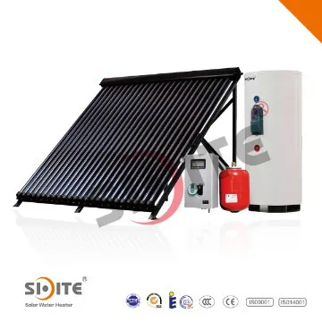 Split Pressurized Vacuum Tube Solar Water Heater with Copper Coils