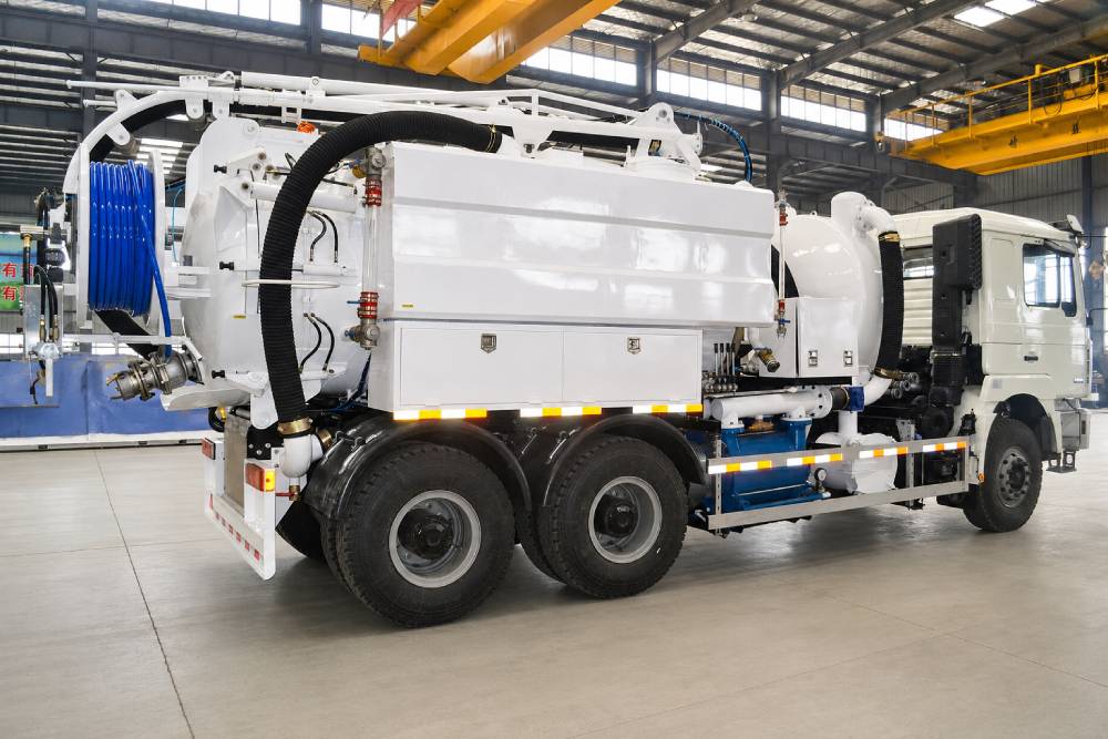 Combined Vacuum Jetting Trucks