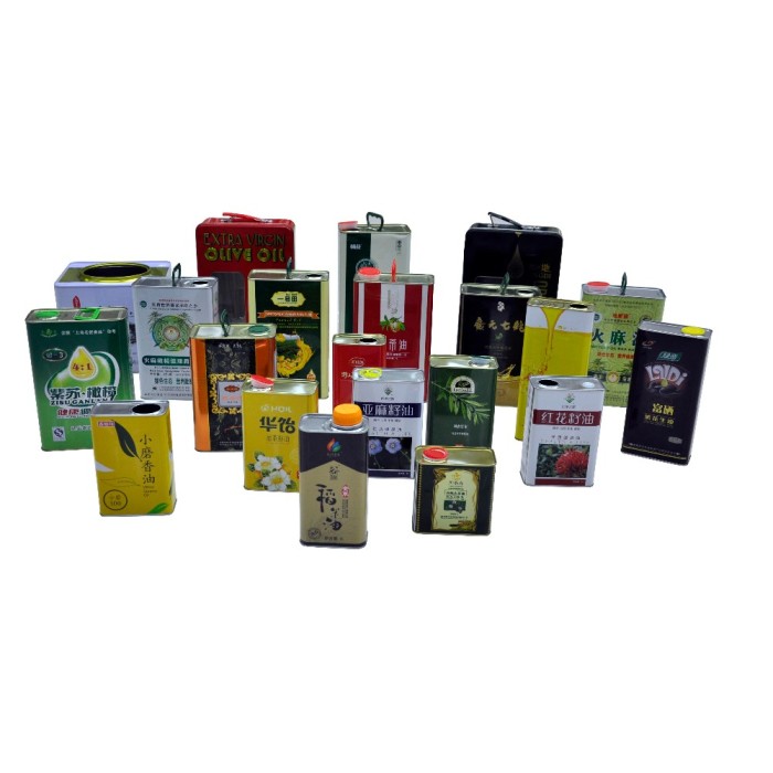 DADI 2.5L Customized Printing Olive Oil Tin Can