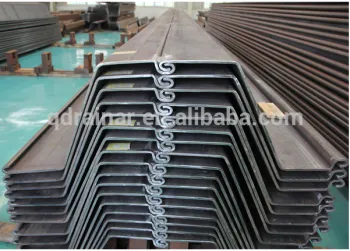 hot rolled /cold rolled proformed z type sheet pile thyssenk type sheet piling