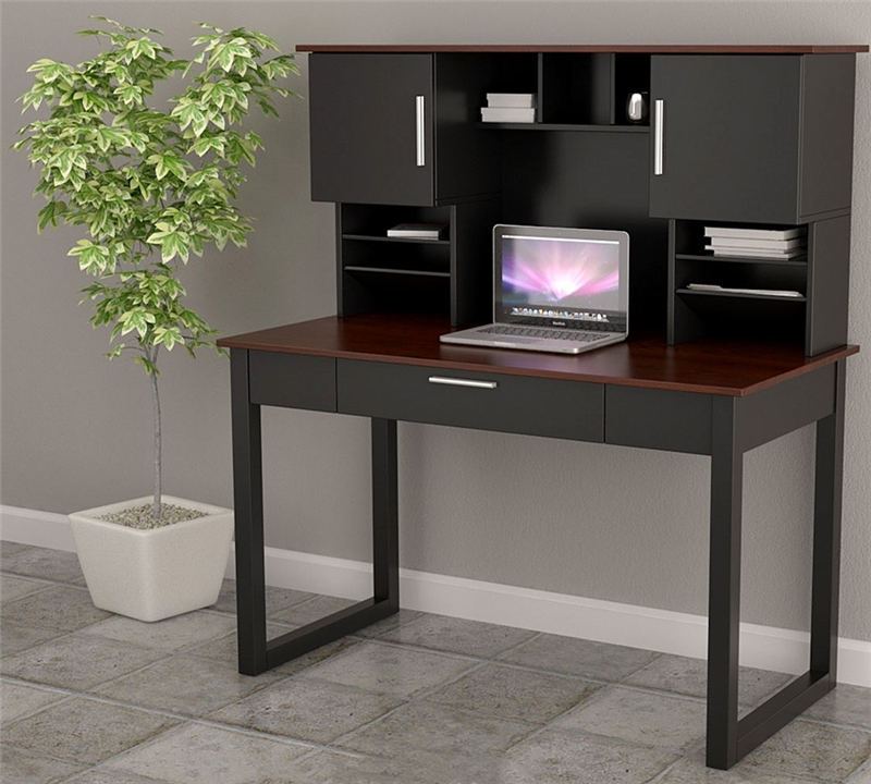 Computer Desk With Bookshelf