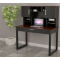 Modern Laptop Desk with Bookshelf