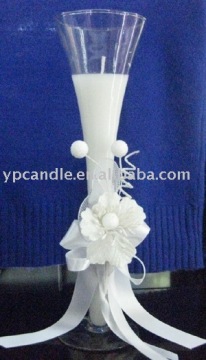 glass scented jelly candles