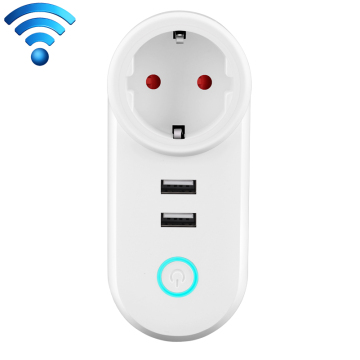 Google Home 2 USB EU Mini Wifi Wtyczki Europa Gniazdo ścienne Alexa