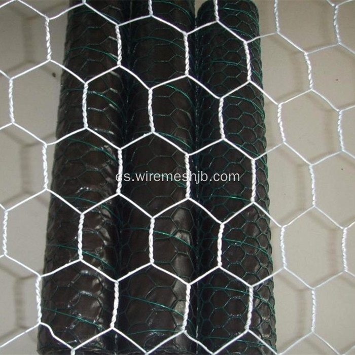 Malla de alambre hexagonal galvanizada sumergida caliente de 1mx50m