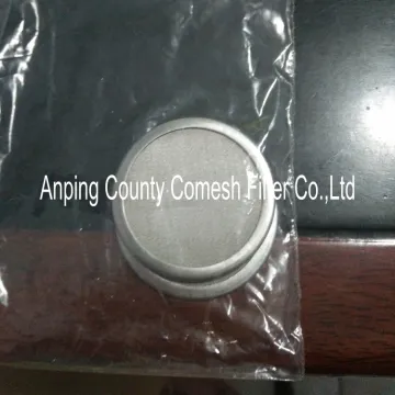 Stainless Steel Sintered Porous Metal Filter Disc