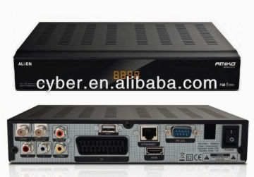 European full hd 1080p receiver Amiko shd 8900 alien amiko alien 8900 hd SHD/ 3G Amiko 8900 support 3G modem,wifi, pvr, youtube