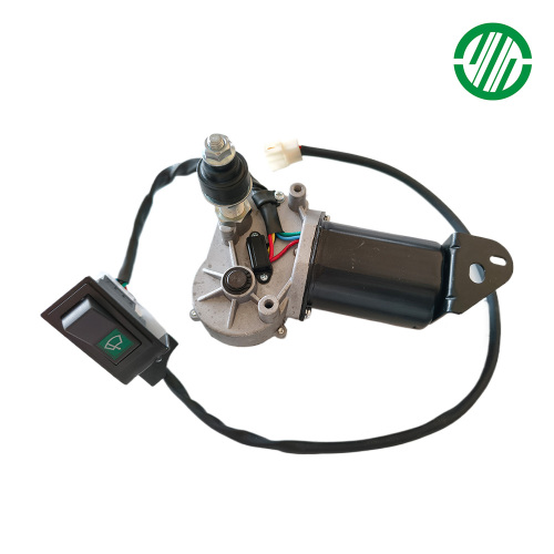 Wiper motor suitable for agricultural vehicles