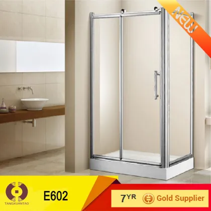 Foshan glass shower room sanitary ware (E612)