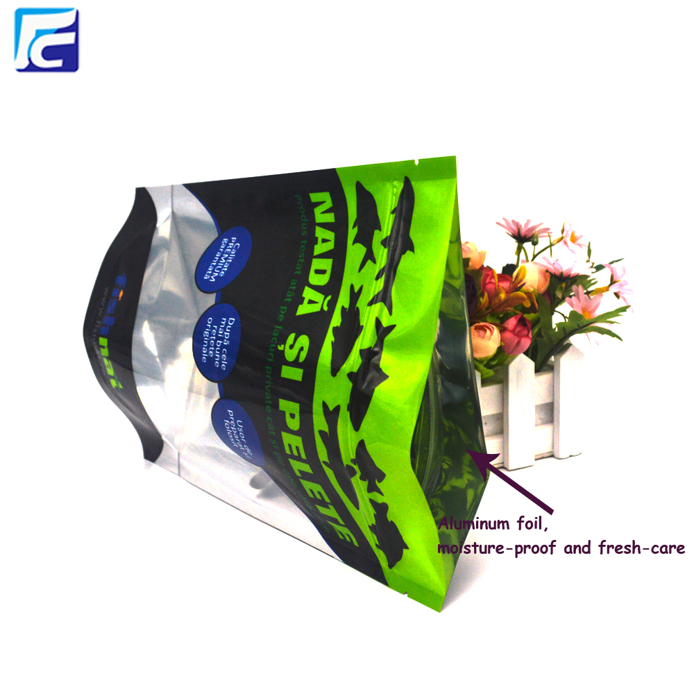 Resealable Fishing Lure Ziplock Foil Pouch Bags