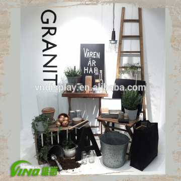 Custom Window Display For Decorations Display stand For Garment Shop