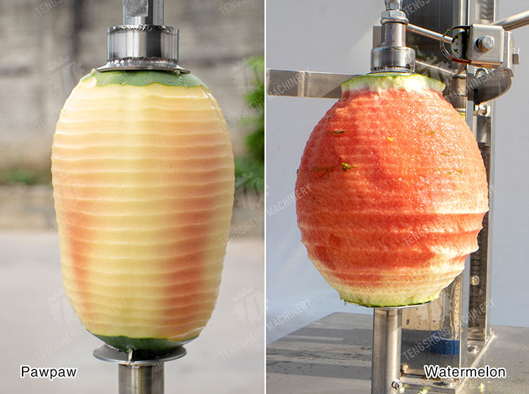 papaya peeling machine