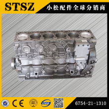 كوماتسو محرك SAA6D107E-1H-W Cylinder Block 6754-21-1310