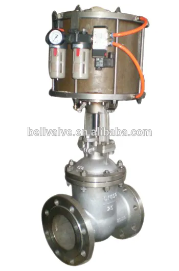pneumatic cast iron gate valve with prices