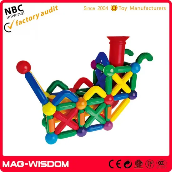 New arrivals STEM magnetic stick building toys