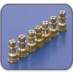 Standard parts of fasteners