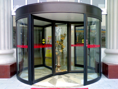 Specila Designed Three-wing Automatic Revolving Doors