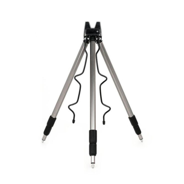 Einstellbare 50 cm bis 116 cm 2-Abschnitt-Aluminiumkarpfen-Fischereistabhalter