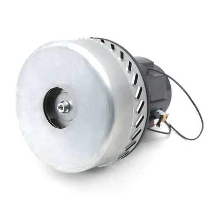 JE Adams Vacuum Cleaner Motor, 5.7\" Diameter, 110V/120V, Peripheral Bypass, 110-120 Volts