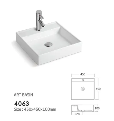 Ceramic Vessel Basin Bathroom Washbasin 4063
