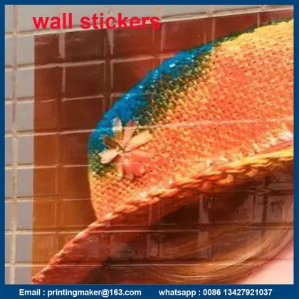 Custom Vinyl Wall Stickers with Adhesive