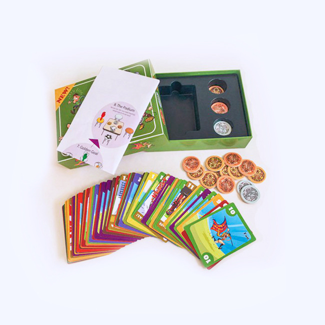 Custom Printing Educational Flash Memory Cards Game Table Cards Game For Kids