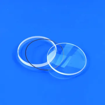 High Temperature Optical Round Fused Silica Transparent UV Quartz Glass Sheets & Windows