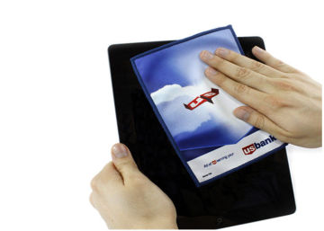 Eco Friendly Ipad Microfiber Cleaning Cloth, Dual Sided Microfiber Cleaning Towel Cloth For Laptops / Tvs