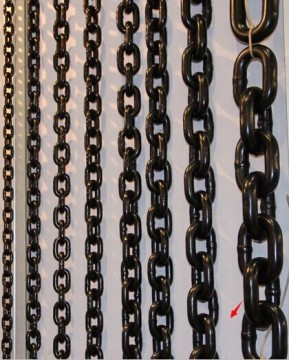 Chaîne de levage de palan en alliage G80