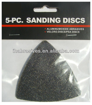 triangle velcro disc,for marble, stone or floor,80x80mm