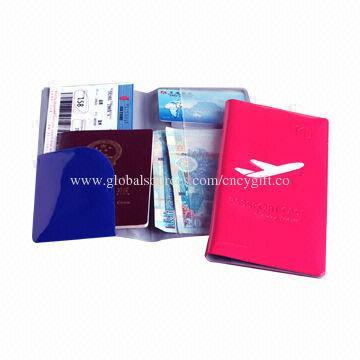 PVC Card Holders/Bags, Various Colors Available, Sized 11 x 7cm