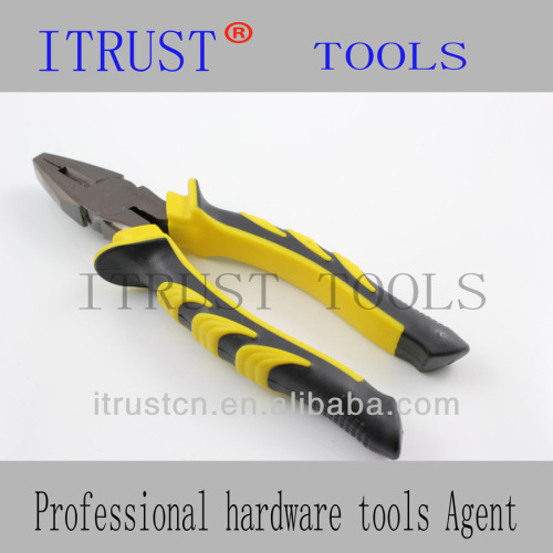 Good quality combination plier plastic handle PL1004D