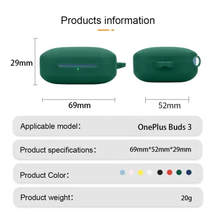 Customized Silicone Earphone Case for OnePlus Buds 3