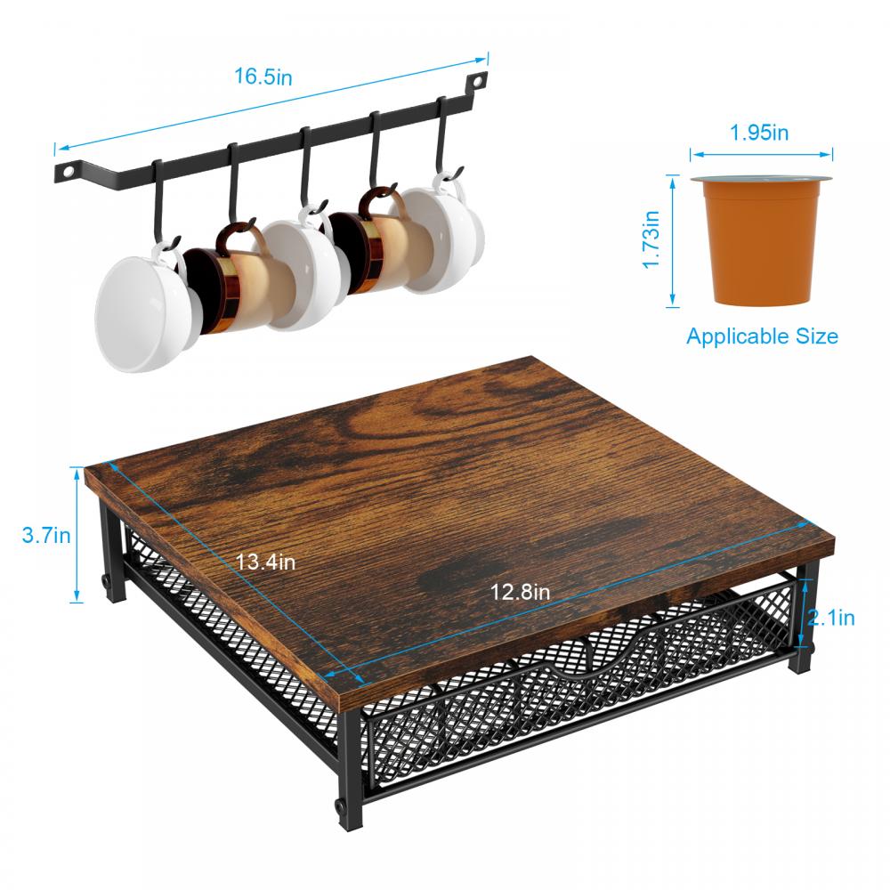 Coffee Bar Accessories And Organizer